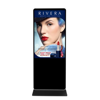 качество  43 inch wifi custom indoor lcd video floor standing digital signage advertising screen kiosk optional завод